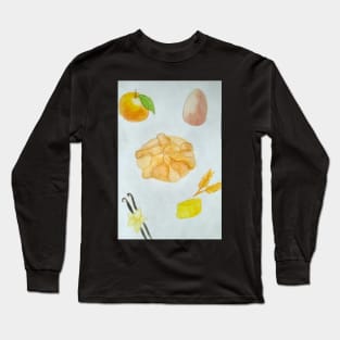 Pan de Muerto ingredients Long Sleeve T-Shirt